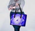 Katerina's Psyche Desires Yin Yang Meditations Vegan Leather Tote Bag