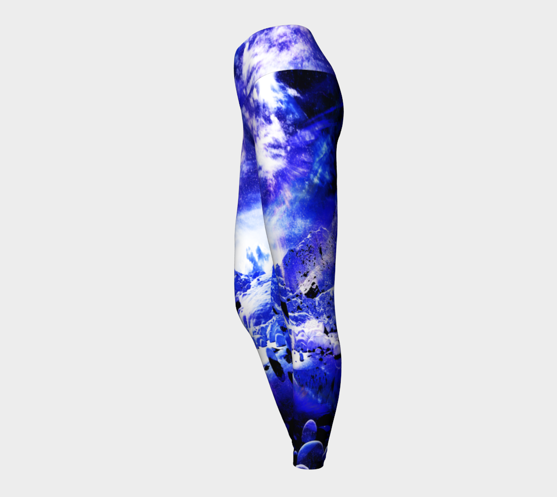 Yule Night Dreams Yoga Leggings