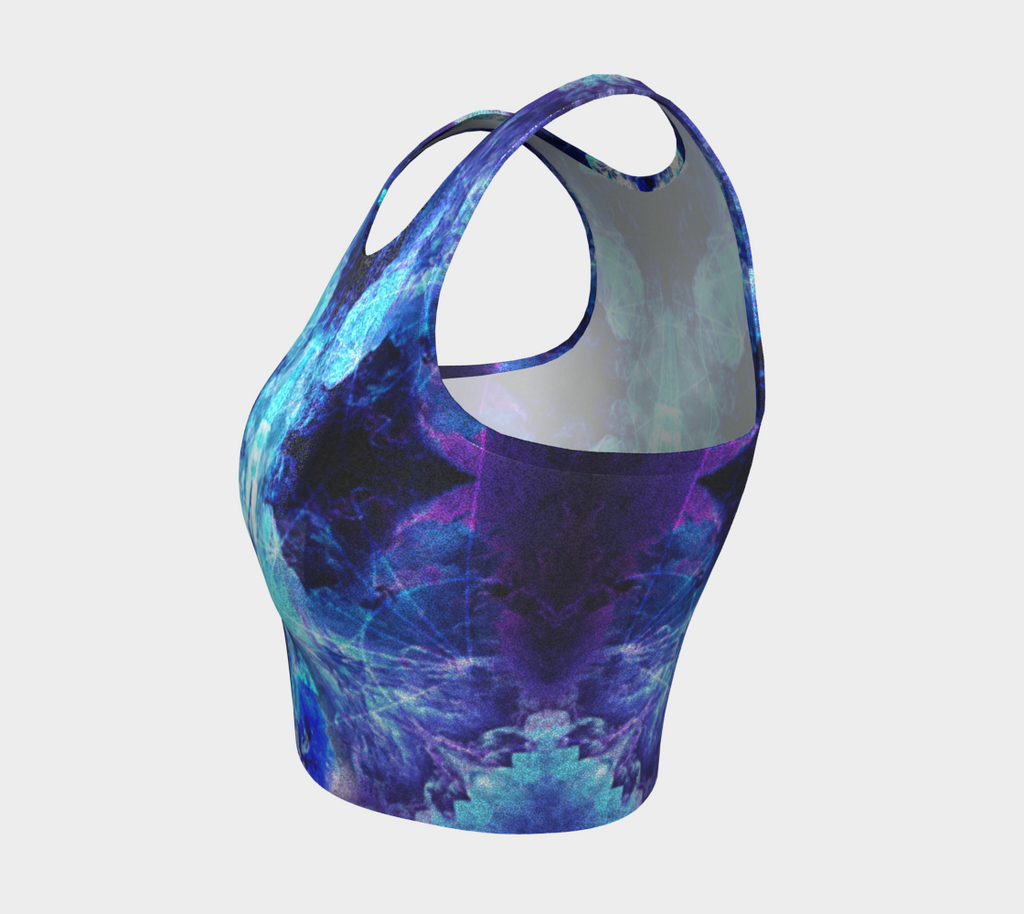 Amen Jin's Dragon's Gate Parisian Meditations Athletic Crop Top