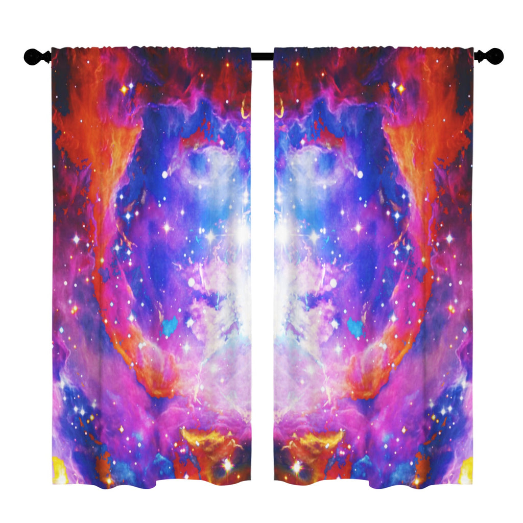 Katerina's Cassandra Desires Floor-To-Ceiling Curtain 52x84inch | Ships from USA