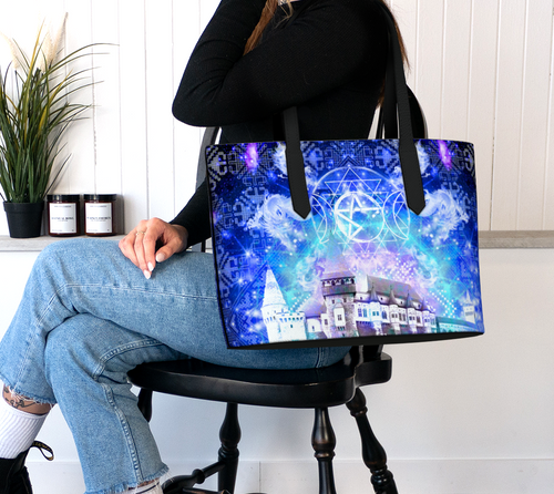 Amen Jin's Katerina's Eros & Psyche Desires Dracularian Meditations Vegan Leather Tote Bag