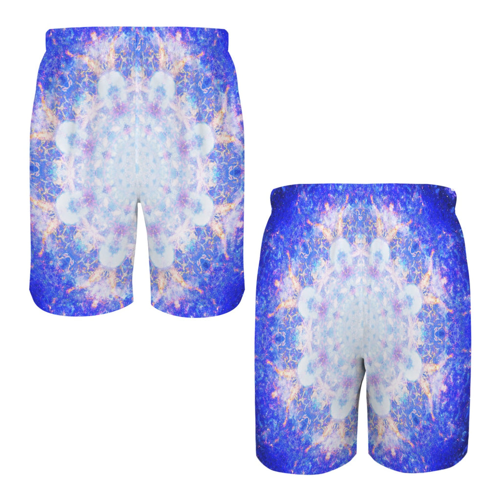 Amen Jin's Katerina's Afterall Desires Men's All Over Print Beach Shorts (Sets 26) | Ships from USA