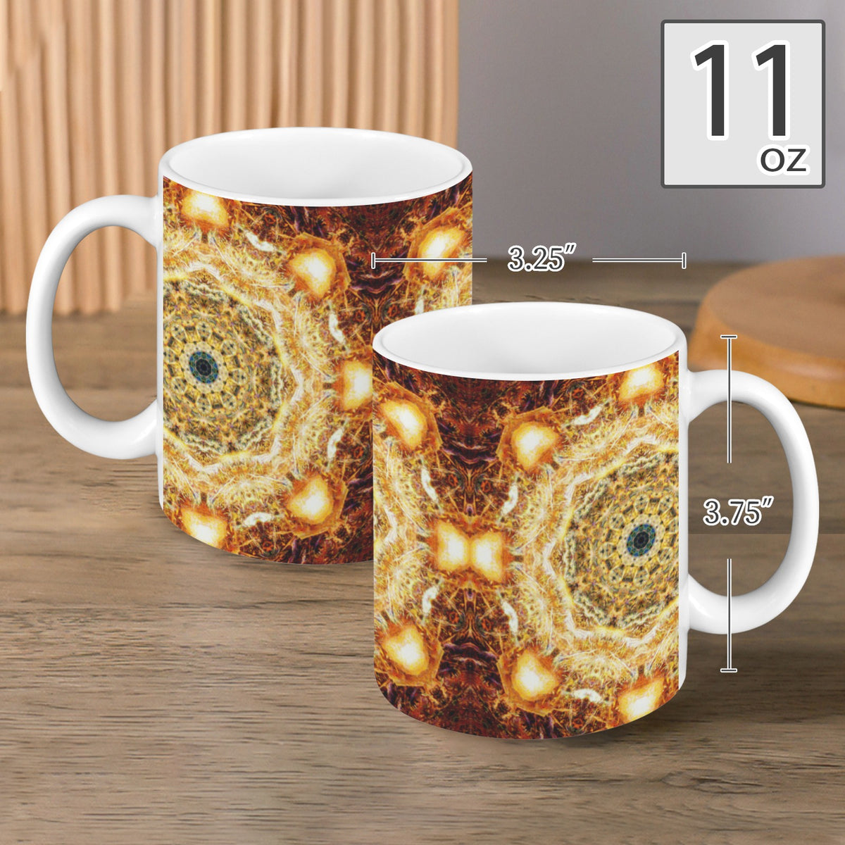 Katerina's Jupiter Desires Custom White Mug(11OZ)(Set of 2) | Ships from USA