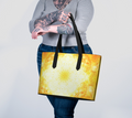 Katerina's Golden Desires Vegan Leather Tote Bag