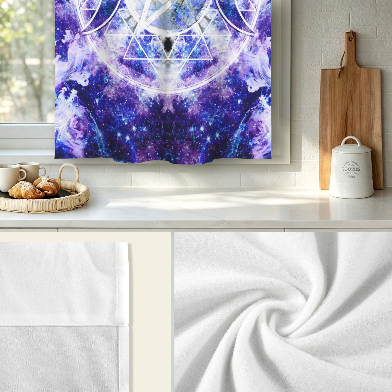 Amen Jin's Katerina's Drcaularian Dragoness Triple Goddess Meditations Window Curtain 27.6" x 39.4" ( 1 Piece ) | Ships from USA