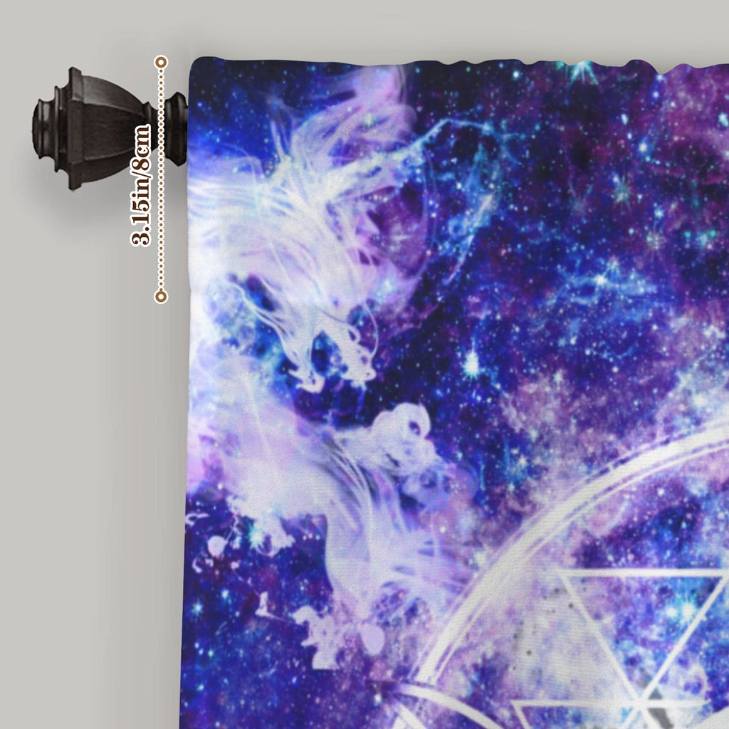 Amen Jin's Katerina's Drcaularian Dragoness Triple Goddess Meditations Window Curtain 52" x 63" ( 1 Piece ) | Ships from USA