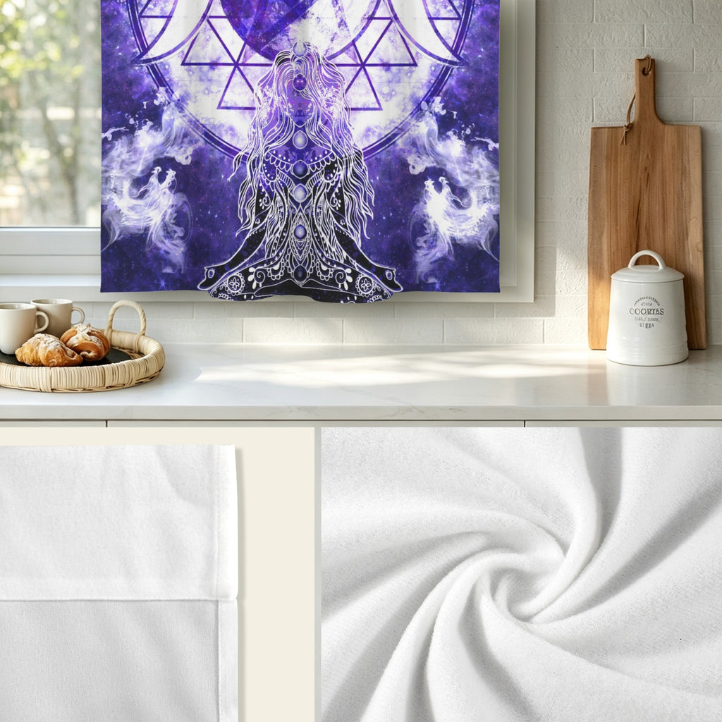 Katerina's Dragon's Eye Magickal Awakening Meditations Window Curtain 27.6" x 39.4" ( 1 Piece ) | Ships from USA