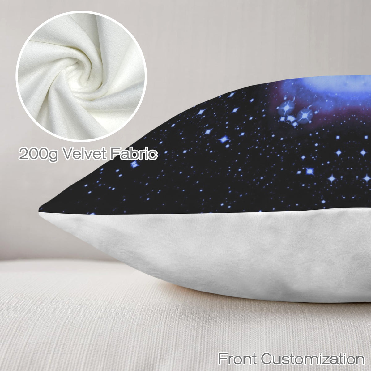 Katerina's Halo Desires Custom Pillow Cases 18" x 18" (2-Pack) | Ships from USA