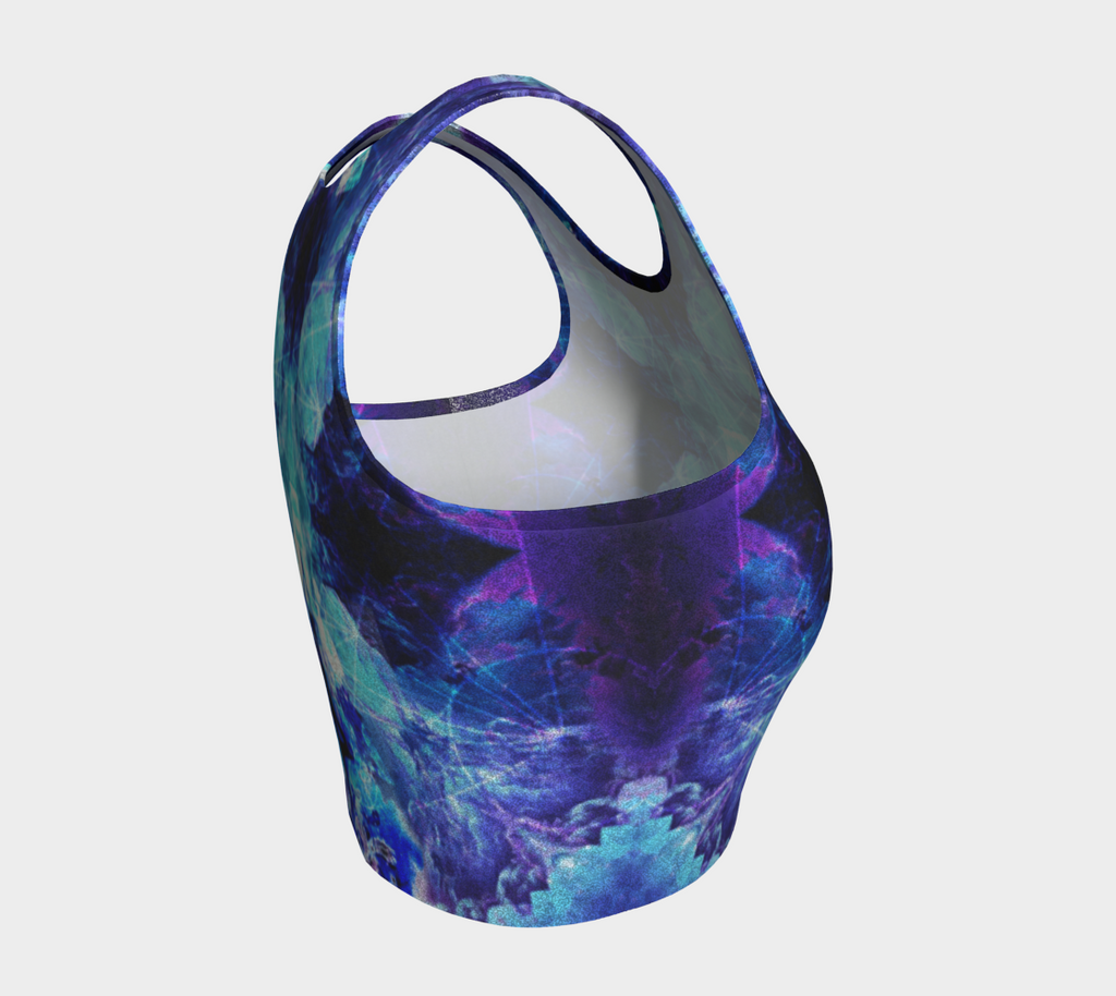 Amen Jin's Dragon's Gate Parisian Meditations Athletic Crop Top