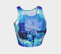 Amen Jin's Blue Sun Budapest Meditations Athletic Crop Top