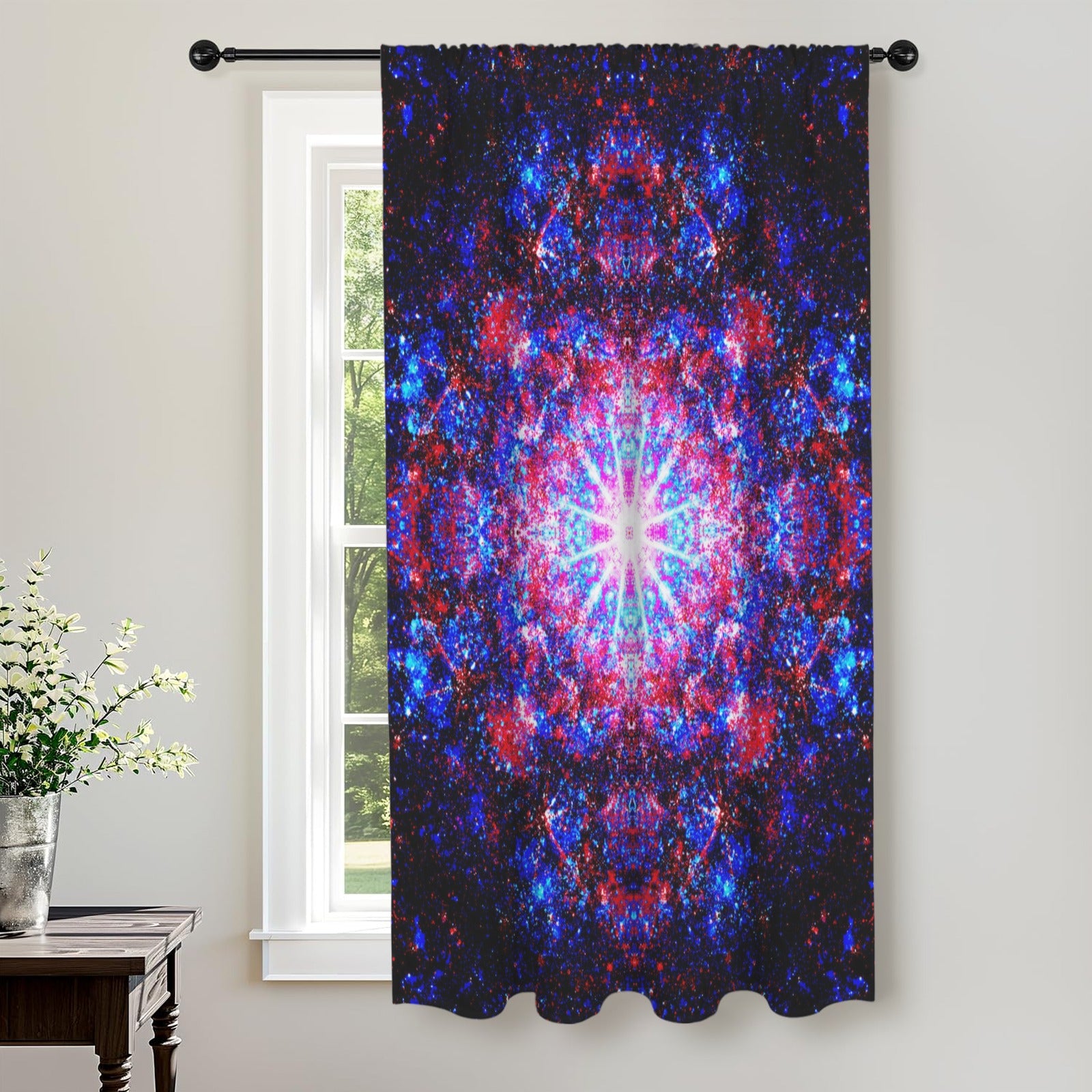 Katerina's Founder's Desires Window Curtain 52" x 63" ( 1 Piece ) | Ships from USA