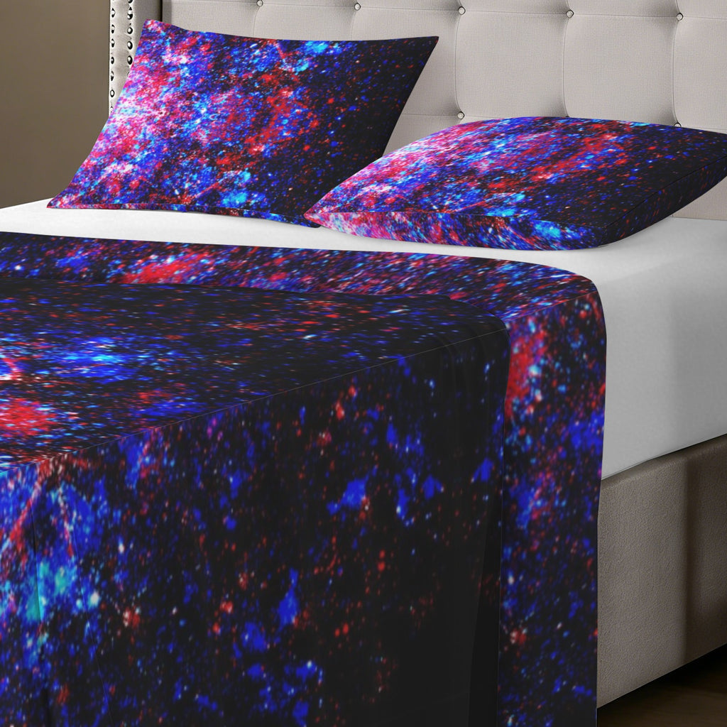 Katerina's Founder's Desires 3-Piece Bedding Set (Bed Sheet + Pillowcases)  | Ships from USA