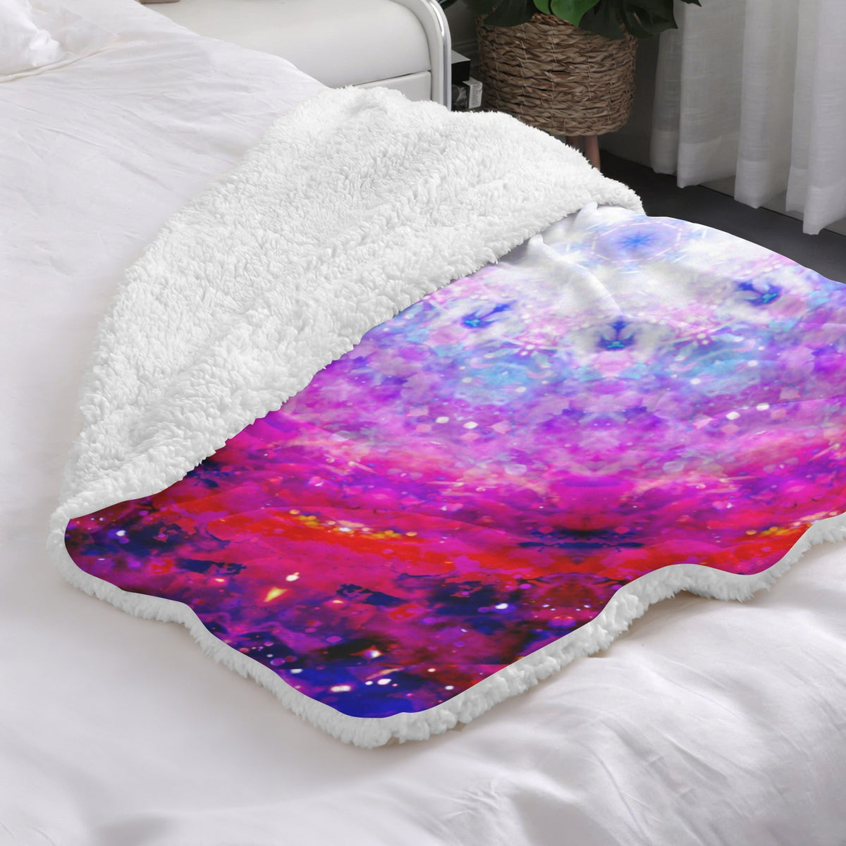 Katerina's Citadel Desires Sherpa Fleece Blanket 30" x 40" | Ships from USA