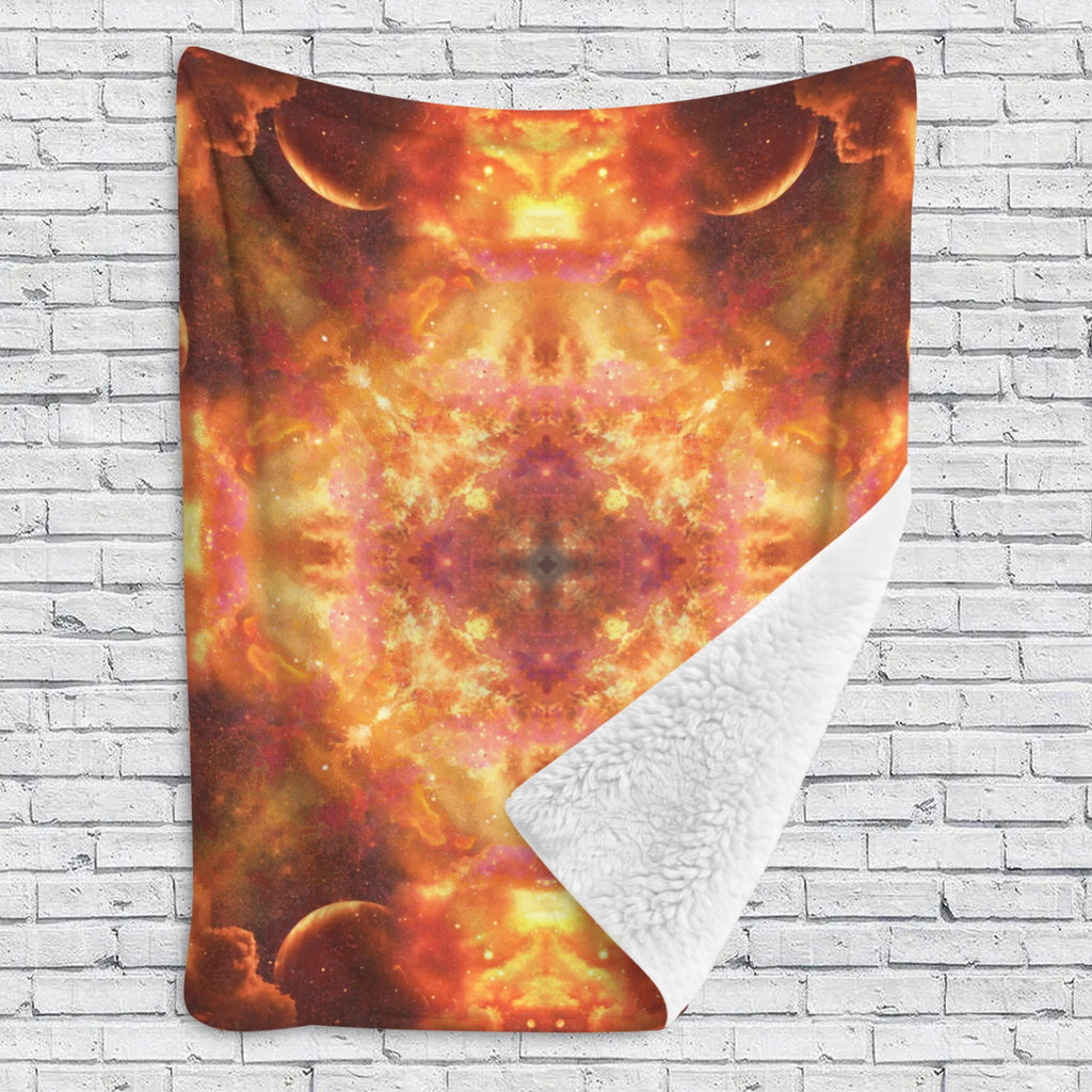 Samhain Night Dreams Desires Sherpa Fleece Blanket 60" x 80" | Ships from USA