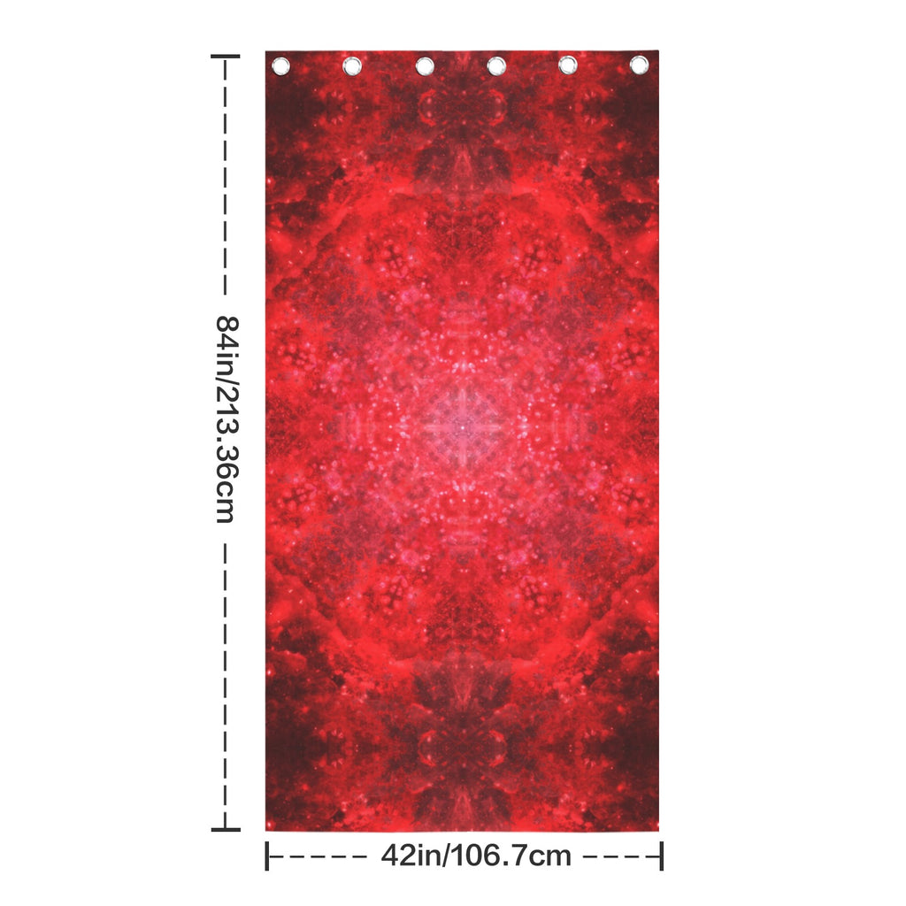 Katerina's as Alive as You Want Me Desires Grommet Curtain 42" x 84" ( 1 Piece ) | Ships from USA