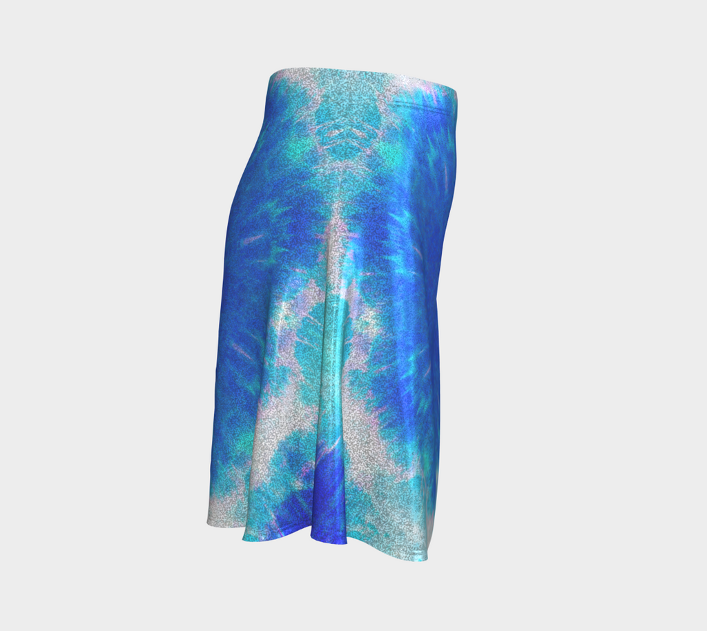 Amen Jin's Blue Sun Desires Flared Skirt