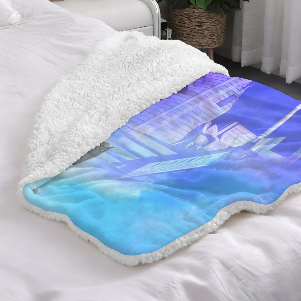 Amen Jin's Katerina's Eros & Psyche Desires Hocus Pocus Dreams Sherpa Fleece Blanket 30" x 40" | Ships from USA