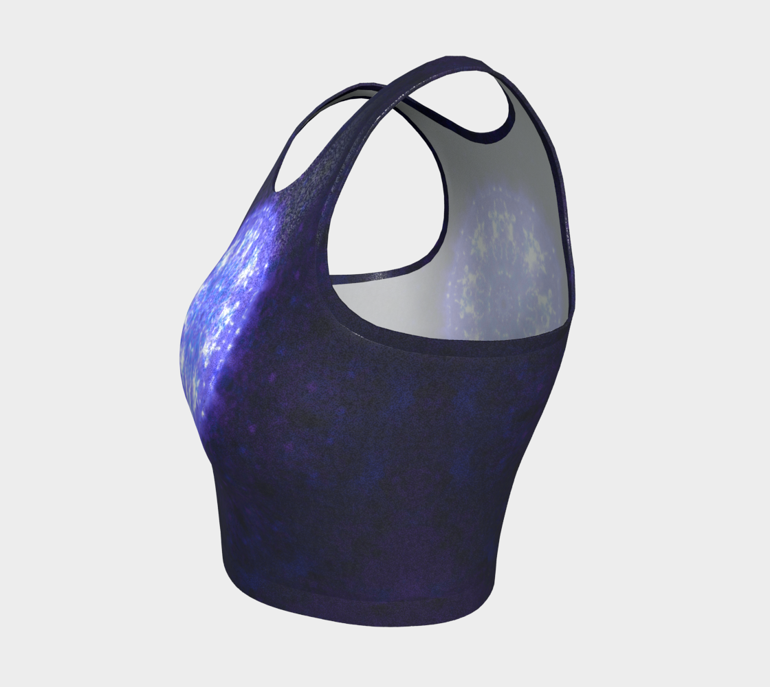 Katerina's Meditation Desires Athletic Crop Top