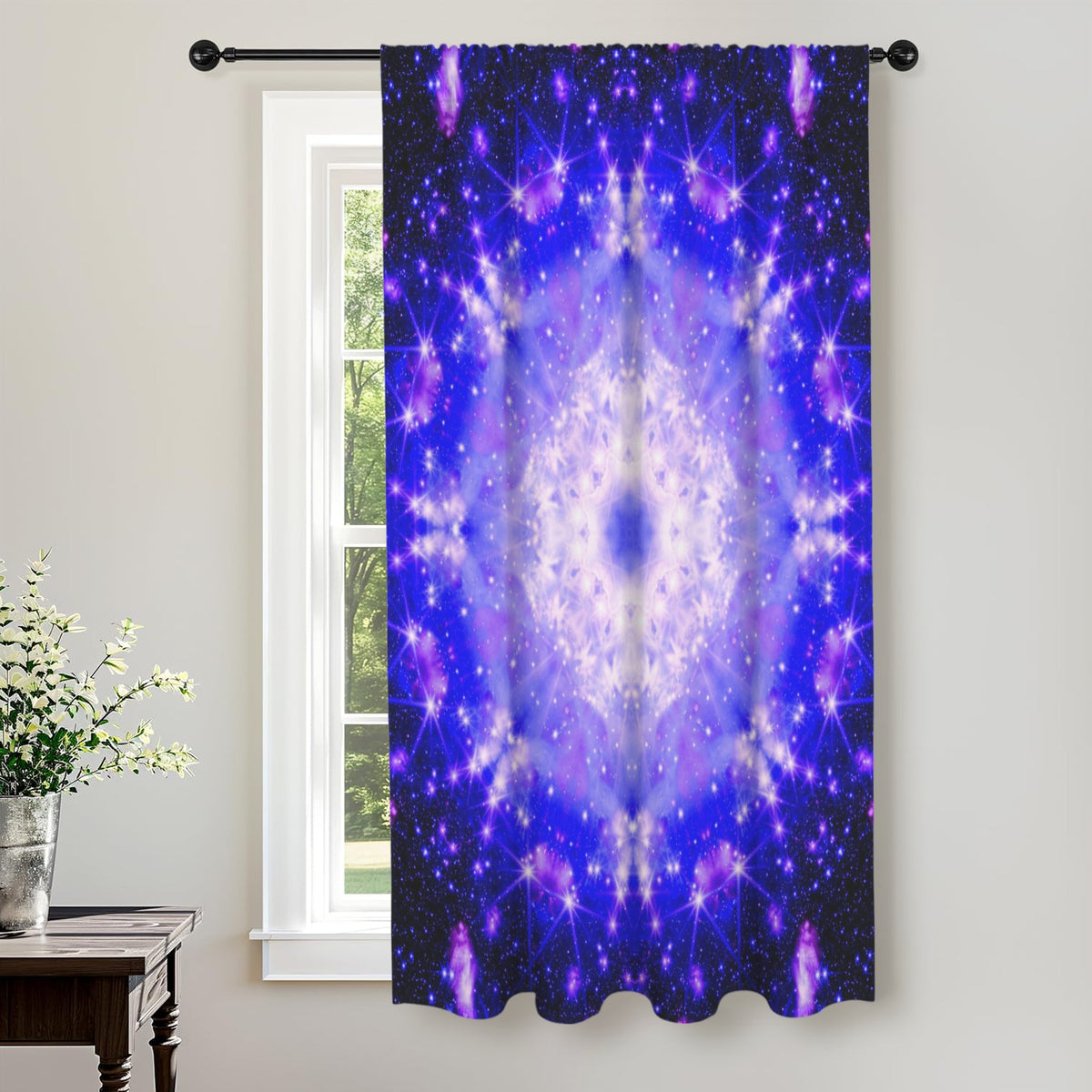 Katerina's Psyche Desires Window Curtain 52" x 63" ( 1 Piece ) | Ships from USA