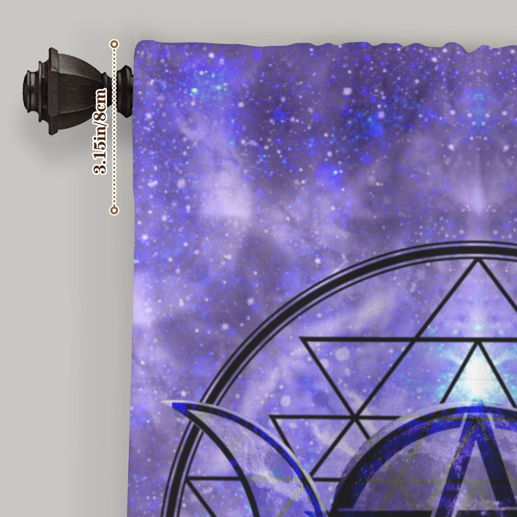 Katerina's Triple Goddess Magickal Desires Window Curtain 27.6" x 39.4" ( 1 Piece ) | Ships from USA