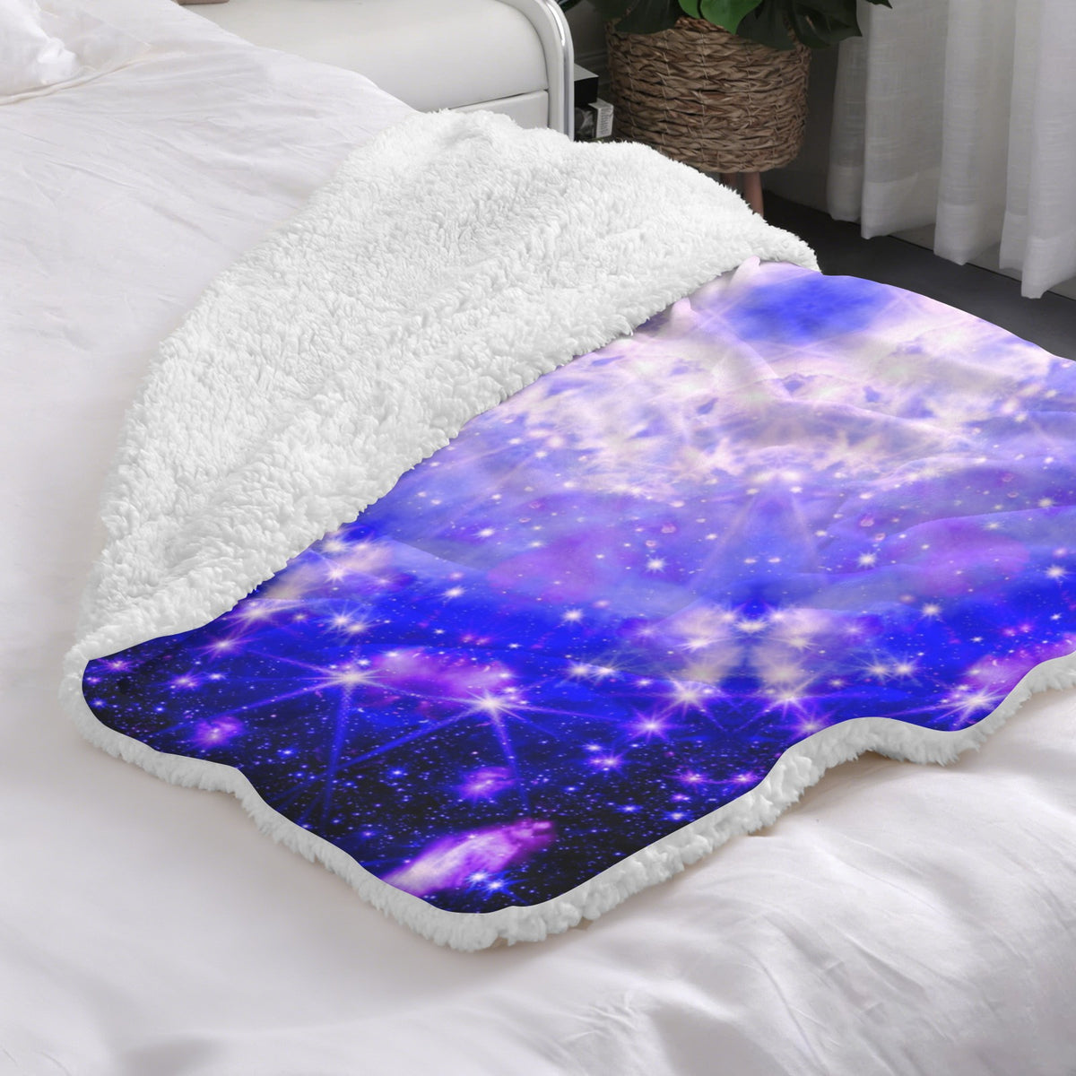 Katerina's Psyche Desires Sherpa Fleece Blanket 30" x 40" | Ships from USA