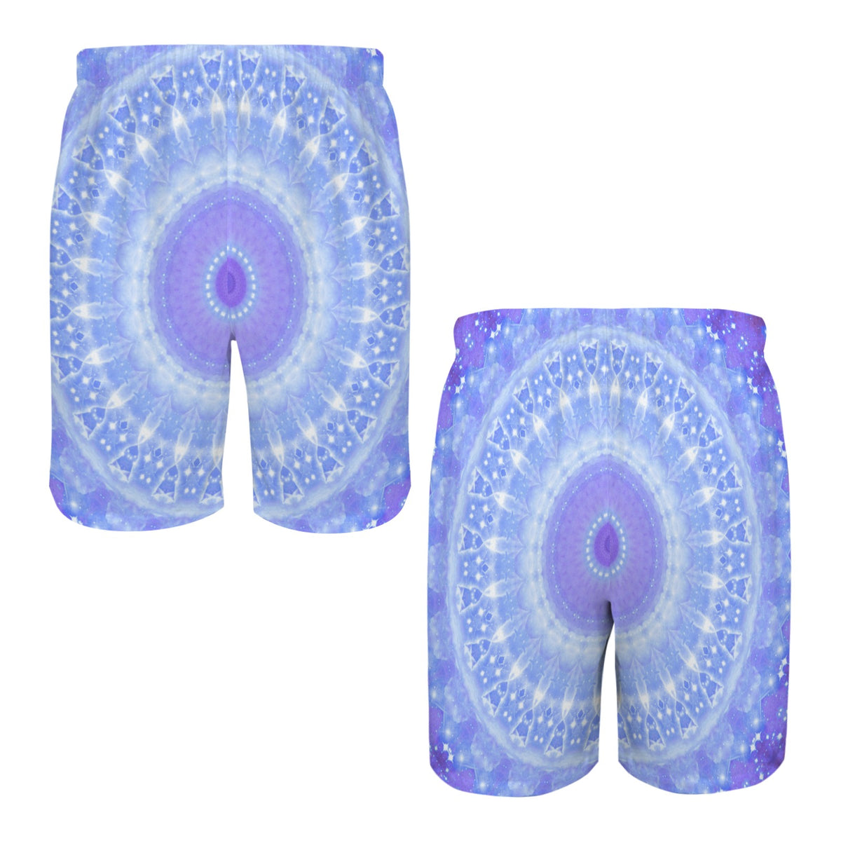 Katerina's Living on a Prayer Desires Men's All Over Print Beach Shorts (Sets 26) | Ships from USA