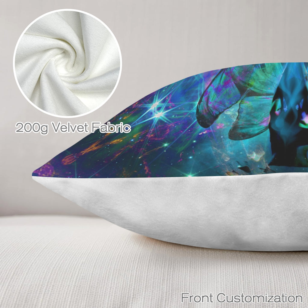 Katerina's Now & Forever Metamorphosis Meditations Custom Pillow Cases 18" x 18" (2-Pack) | Ships from USA