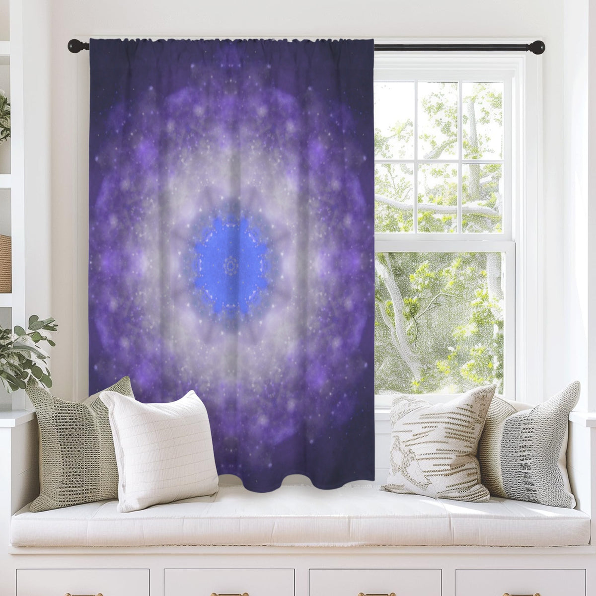 Katerina's We Will Go Home Desires Window Curtain 52" x 63" ( 1 Piece ) | Ships from USA