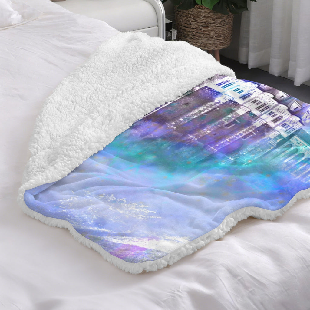 Amen Jin's Katerina's Eros & Psyche Dracularian Meditations Sherpa Fleece Blanket 30" x 40" | Ships from USA