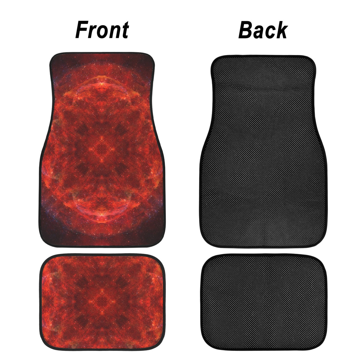 Katerina's Love and Hatred Desires 4-Piece Car Floor Mats （Customized Separately）| Ships from USA