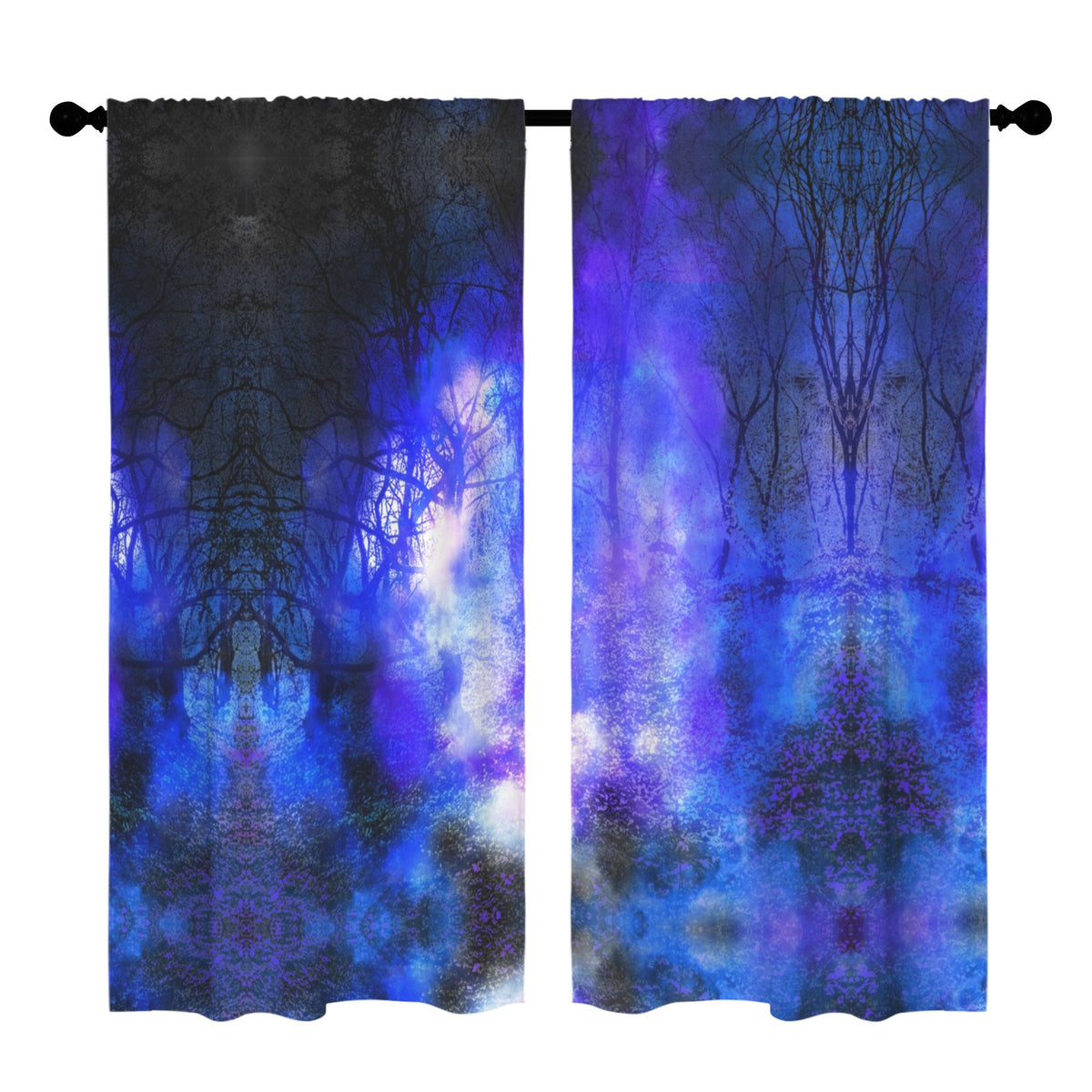 Katerina's Translyvanian Night Dreams Floor-To-Ceiling Curtain 52x84inch | Ships from USA