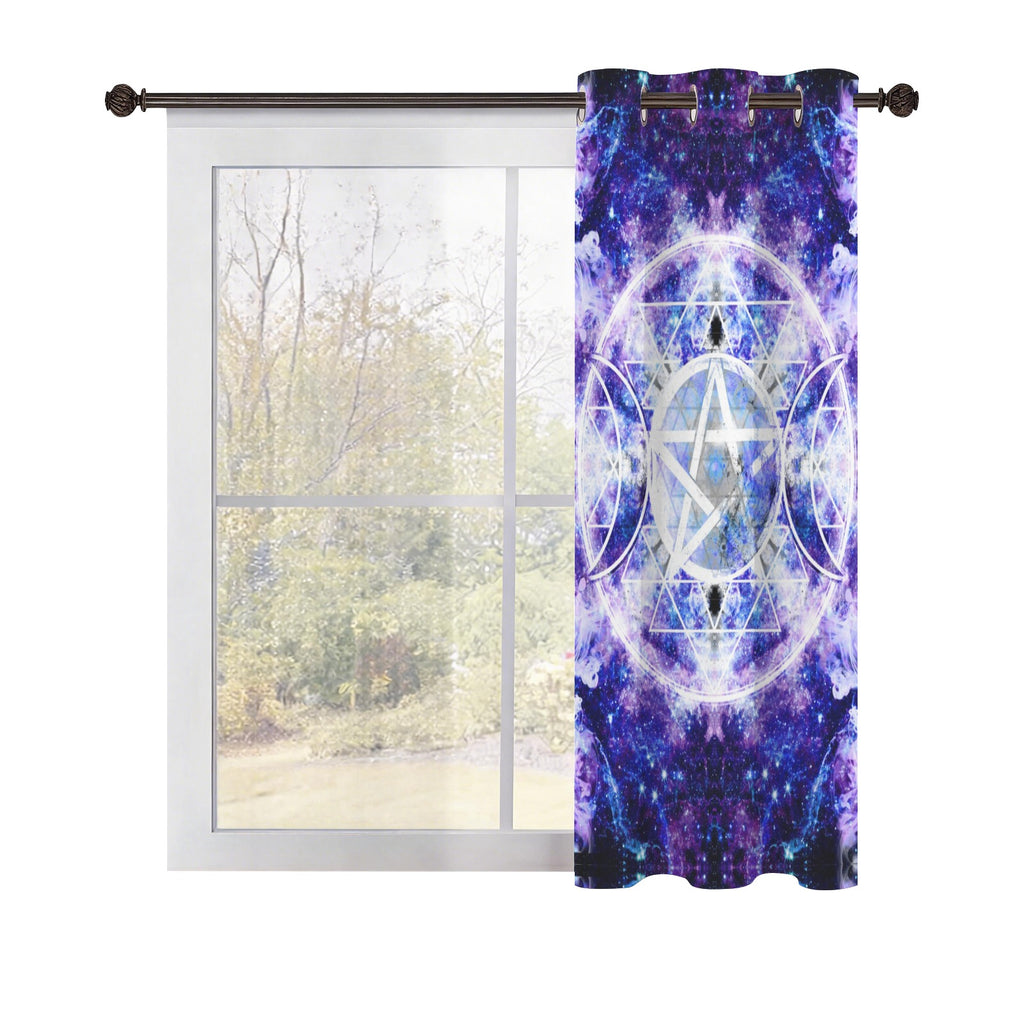 Amen Jin's Katerina's Dracularian Dragoness Triple Goddess Meditations Grommet Curtain 42" x 63" ( 1 Piece ) | Ships from USA