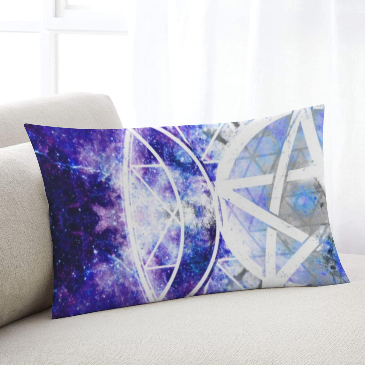 Amen Jin's Katerina's Dracularian Dragness Triple Goddess Meditations Pillow Case 36" x 20"  | Ships from USA