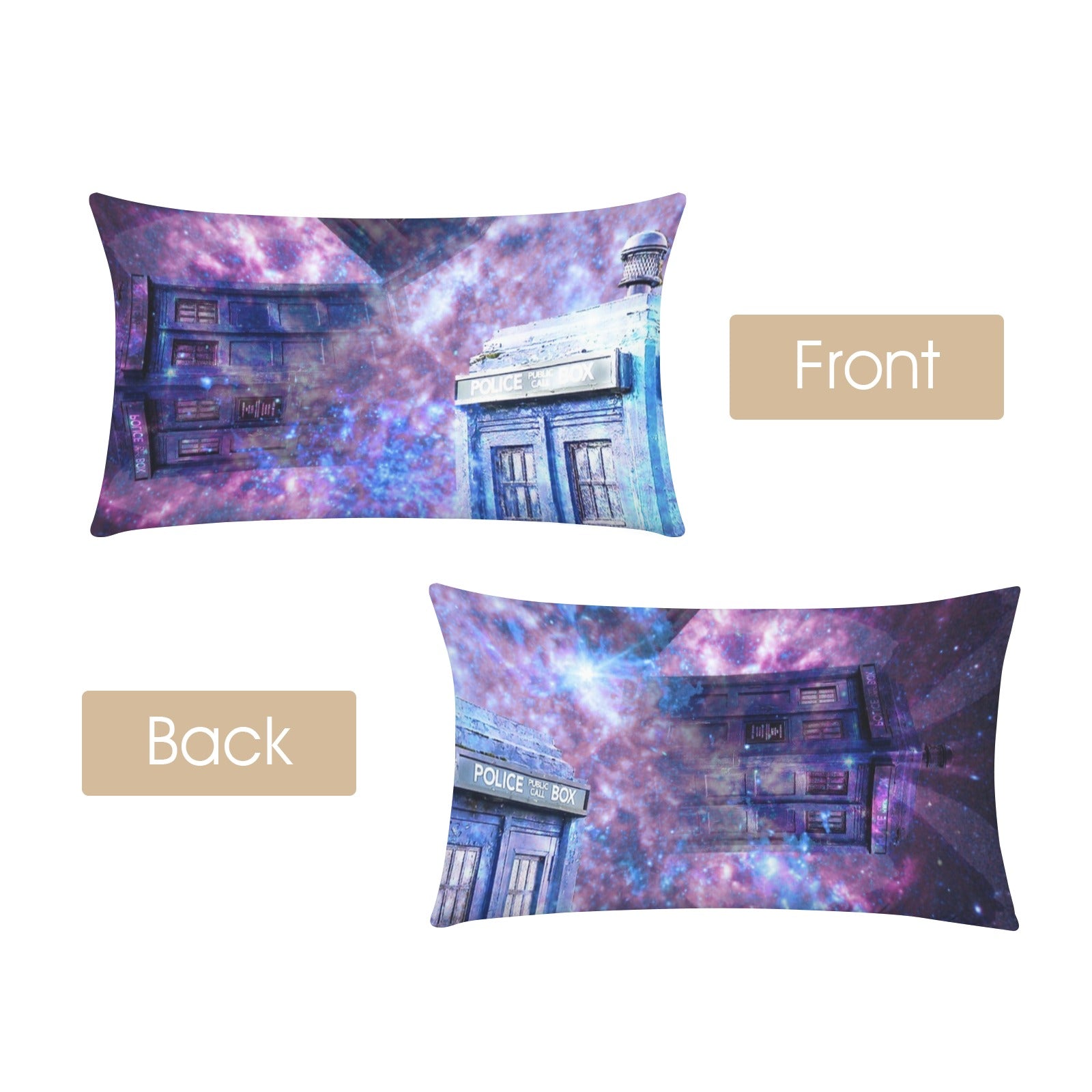 Katerina's Through Time & Space Doctor Desires Pillow Case 36" x 20"  | Ships from USA