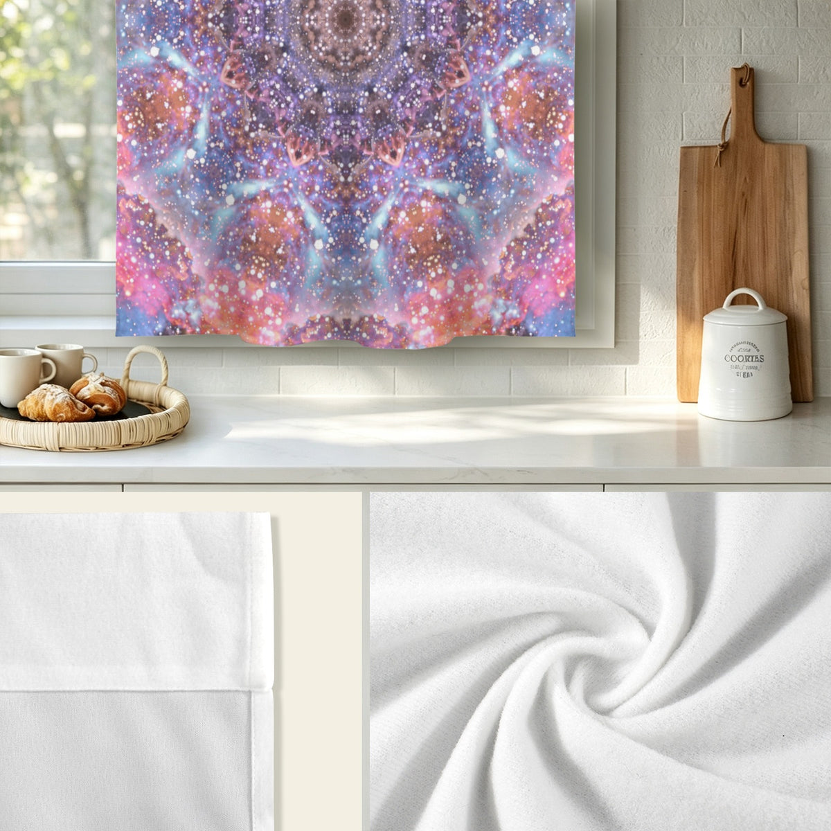 Katerina's Fiesta Desires Window Curtain 52" x 63" ( 1 Piece ) | Ships from USA