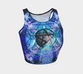 Amen Jin's Memories of Yesterday Magickal Awakening Meditations Athletic Crop Top