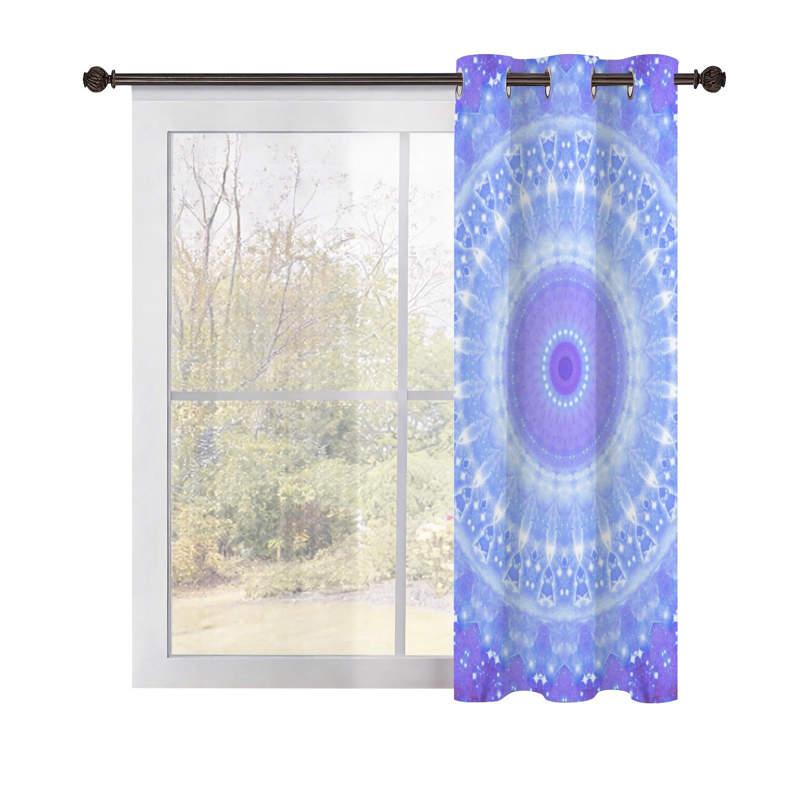 Katerina's Living on a Prayer Desires Grommet Curtain 42" x 63" ( 1 Piece ) | Ships from USA