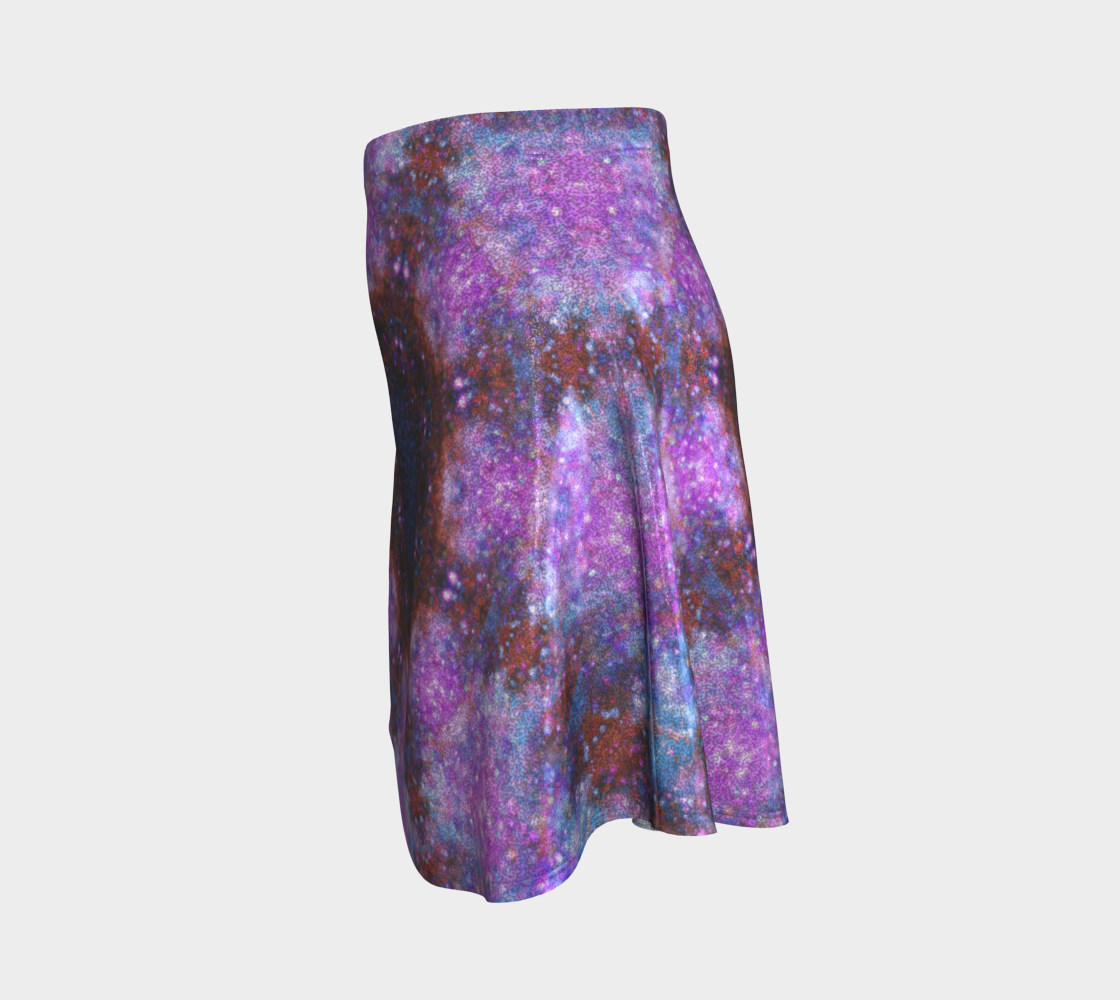 Katerina's Stripped Desires Flare Skirt