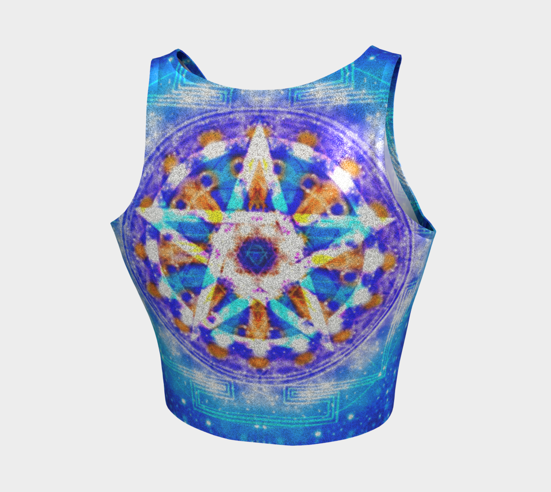 Katerina's Howl's Tomorrow Girl's Beltane Meditiations Athletic Crop Top