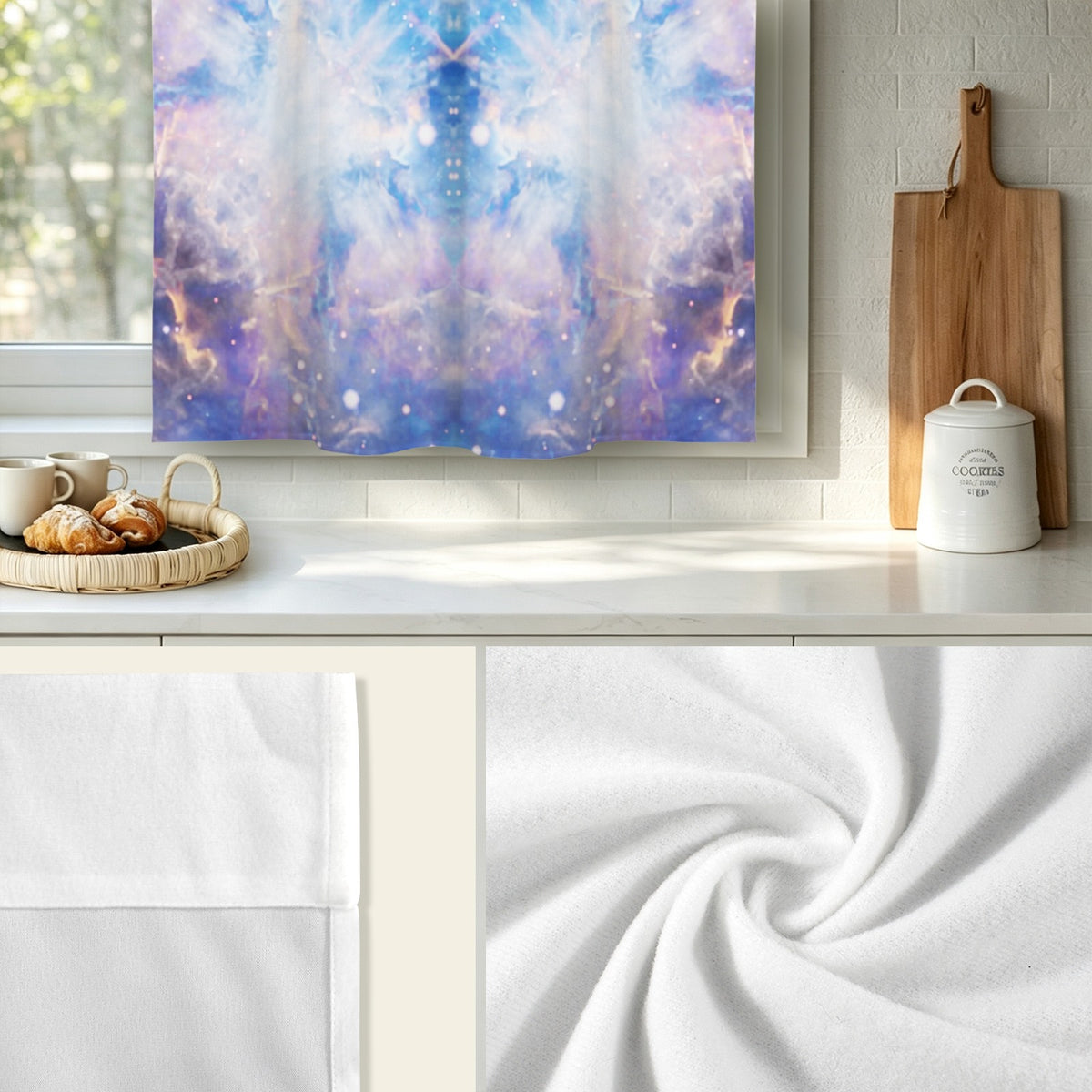 Katerina's Winterborn Desires Window Curtain 27.6" x 39.4" ( 1 Piece ) | Ships from USA