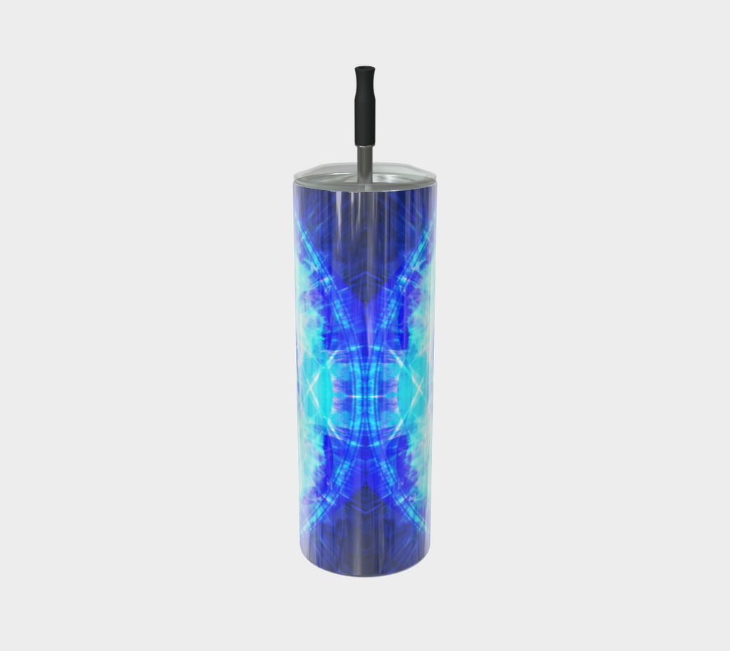 Amen Jin's Blue Sun Buddha Meditations Stainless Steel Tumbler