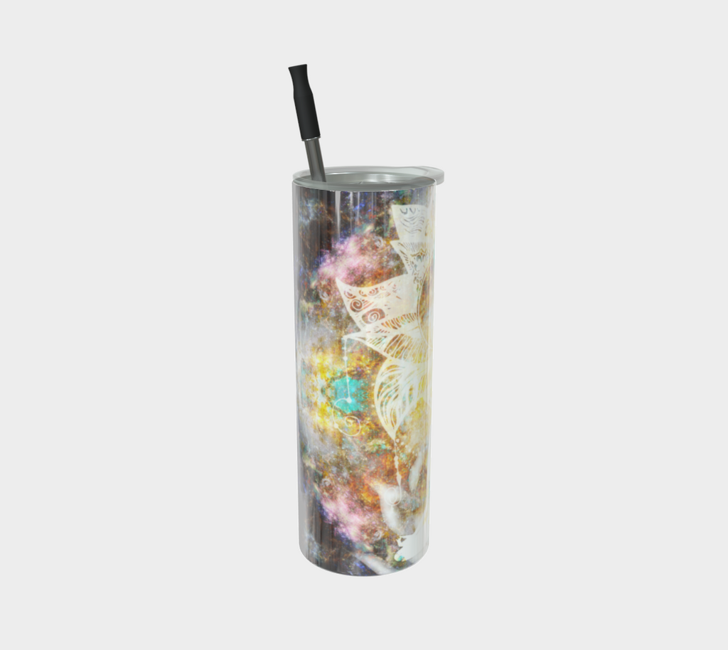 Desire to Breathe Again Lotus Meditations Stainless Steel Tumbler