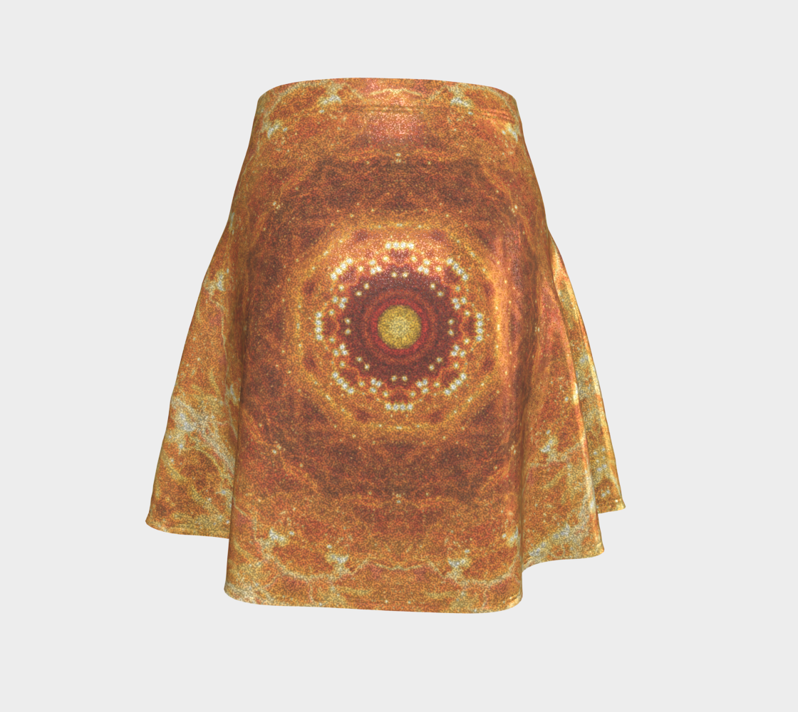 Katerina's Golden Moment Desires 2023 Flare Skirt