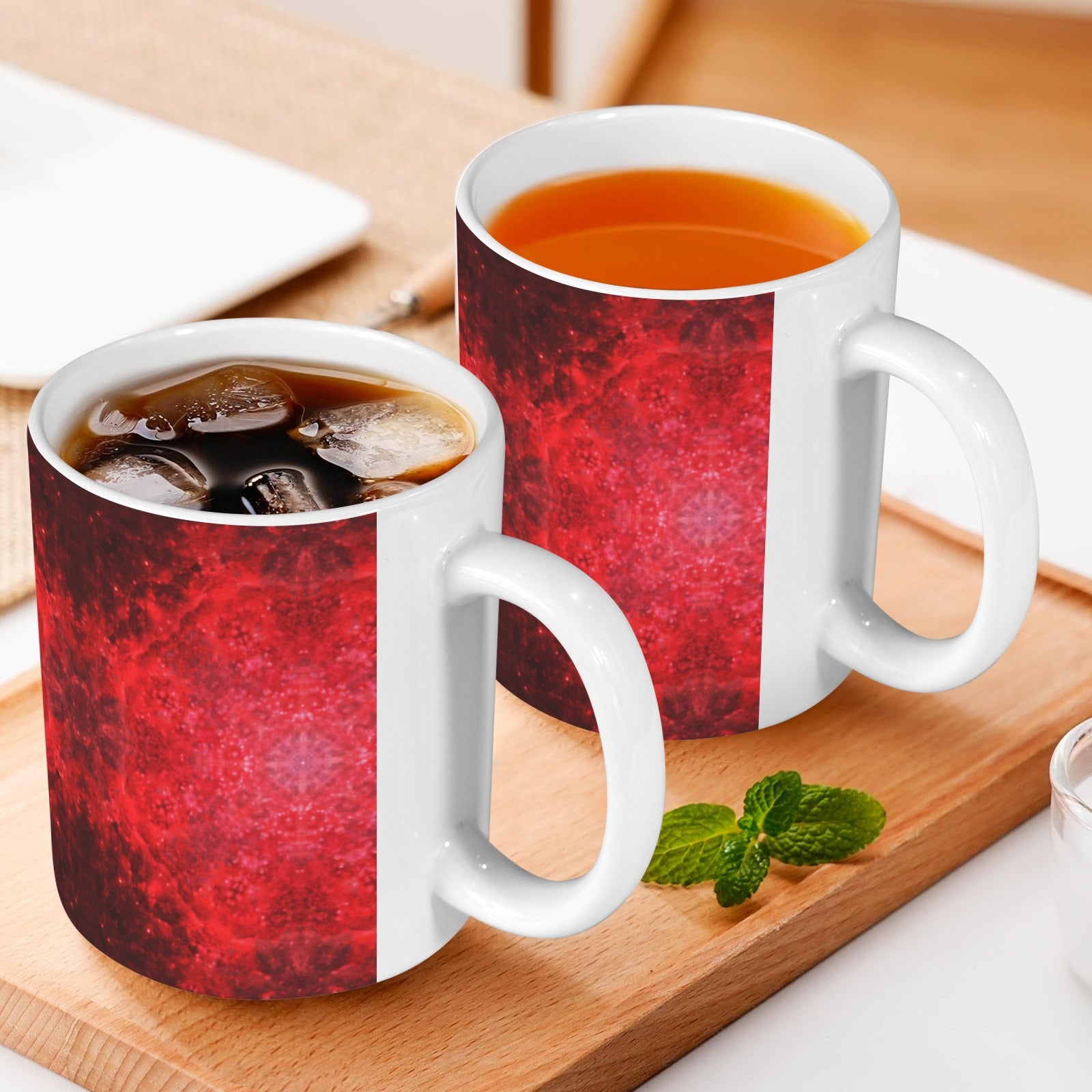 Katerina's as Alive as You Want Me Desires Custom White Mug(11OZ)(Set of 2) | Ships from USA
