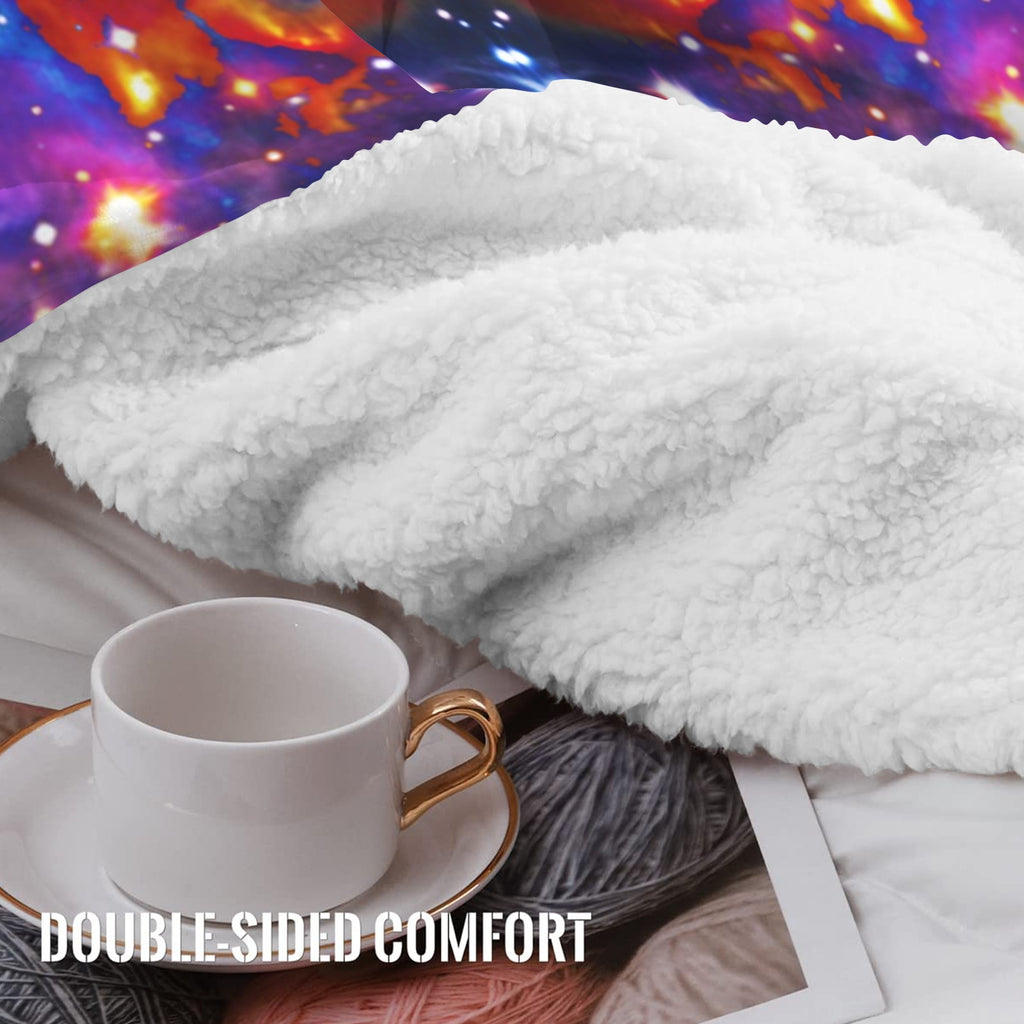 Katerina's Cassandra Desires Sherpa Fleece Blanket 30" x 40" | Ships from USA