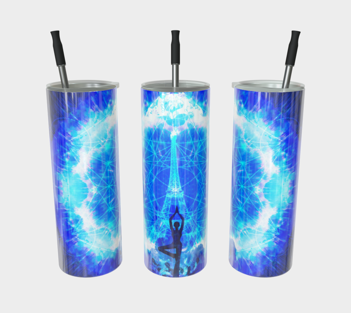 Amen Jin's Blue Sun Parisian Meditations Stainless Steel Tumbler