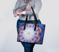 Laine's I Will Come Again Desires Vegan Leather Tote Bag