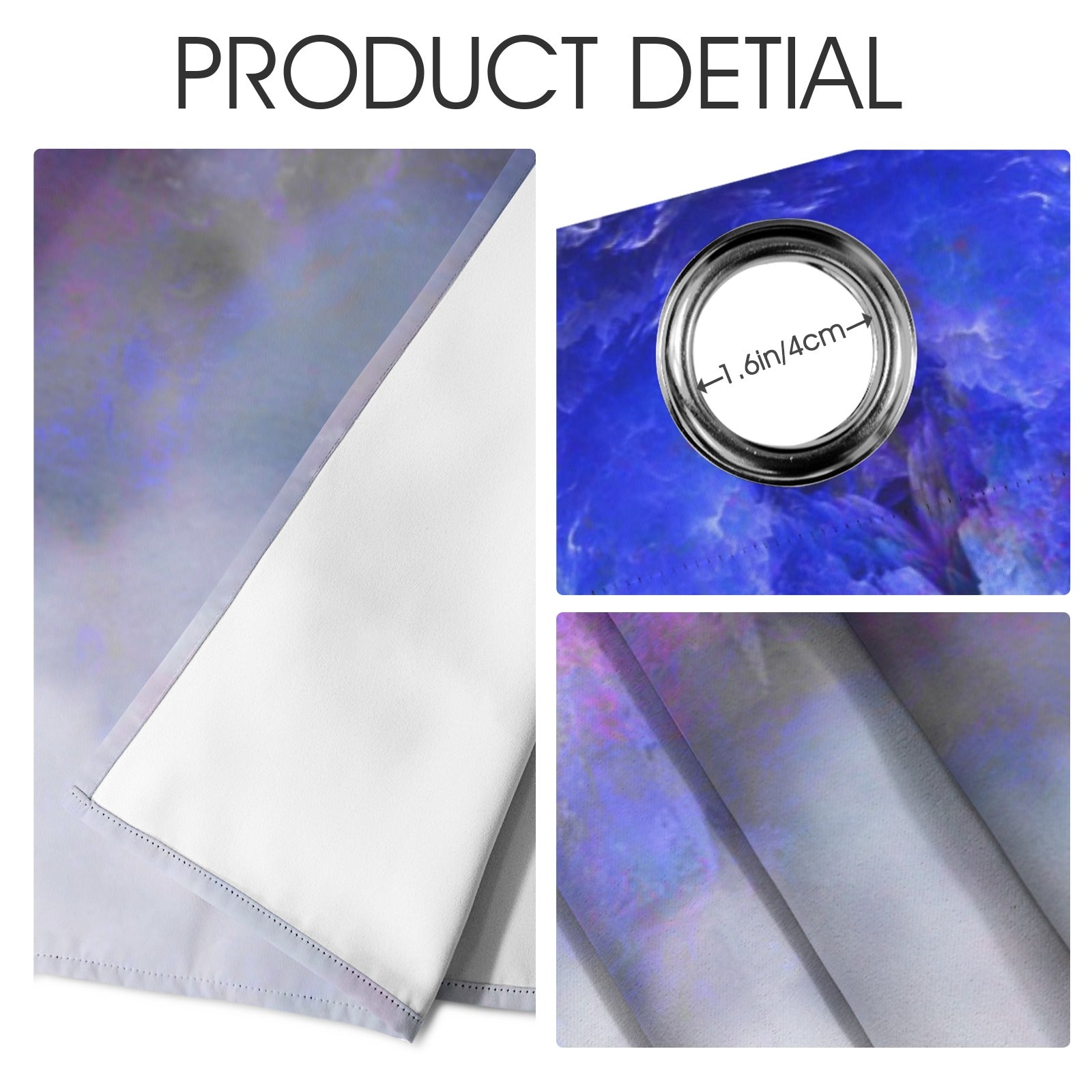 Katerina's I Will Come Again Translyvanian Desires Grommet Curtain 42" x 63" ( 1 Piece ) | Ships from USA