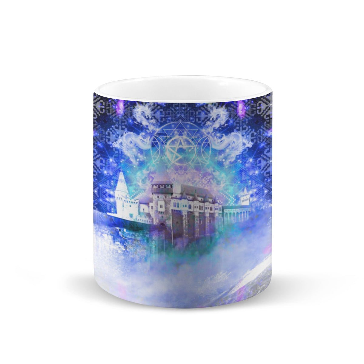 Amen Jin's Katerina's Eros & Psyche Dracularian Meditations Custom White Mug(11OZ)(Set of 2) | Ships from USA