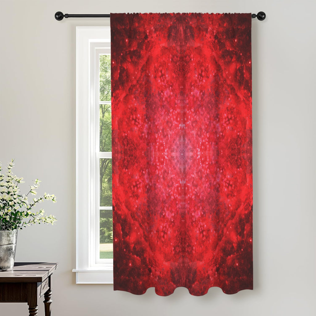 Katerina's as Alive as You Want Me Desires Window Curtain 52" x 63" ( 1 Piece ) | Ships from USA